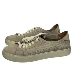FRYE Perforated Leather Sneakers